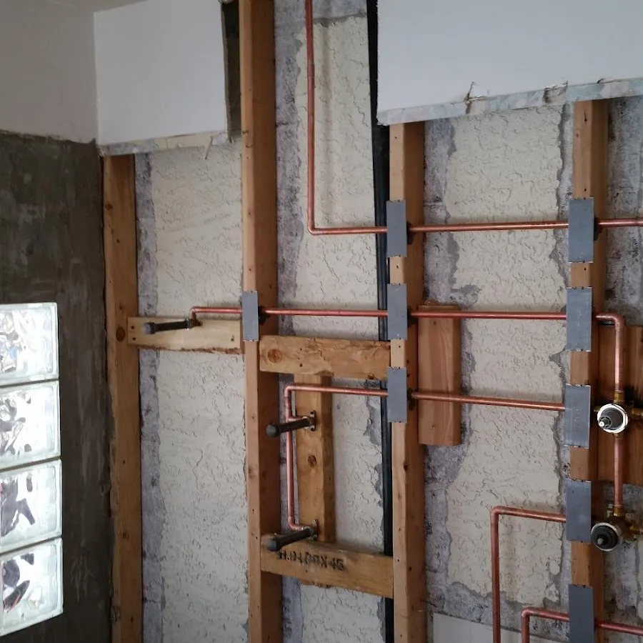 Copper pipe installation for Burst Pipe Repair in Joshua